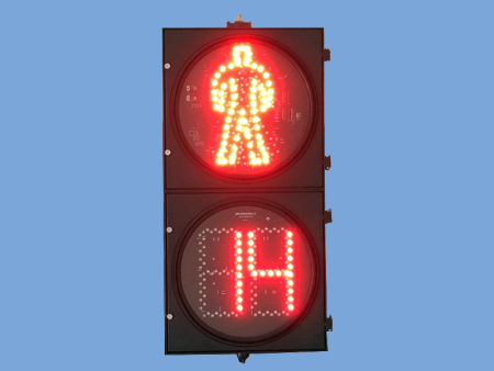 300-2红人绿人倒计时双屏显示