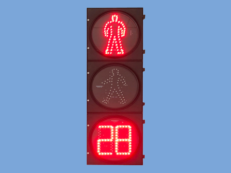 300-3红人绿人倒计时单屏显示